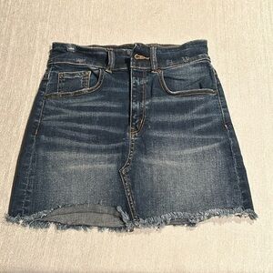 BKE Denim Midi Skirt